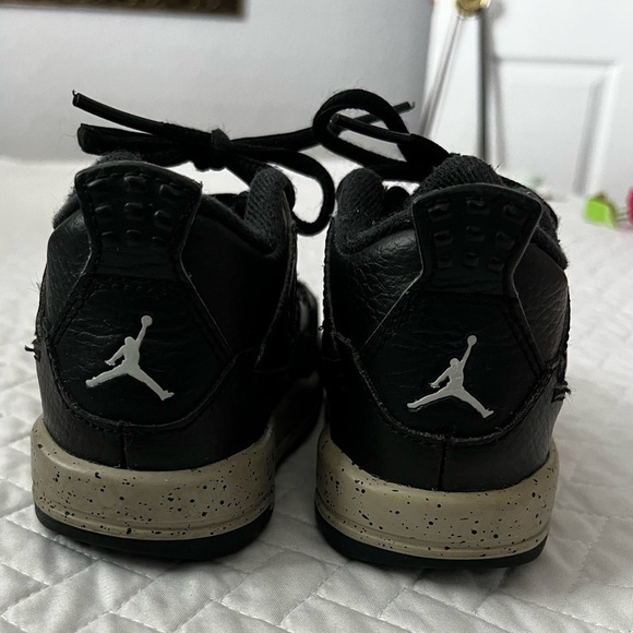 Jordan Retro 4 Oreo baby Sneakers Black and grey - Picture 5 of 7